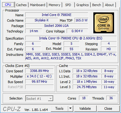 Intel Corei9 7960x 16C32T 2.8GHz LGA2066 | nate-hospital.com